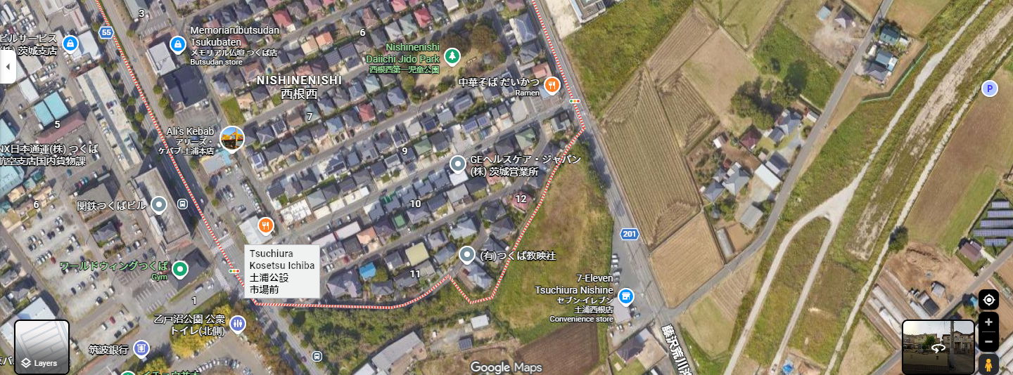 Map location